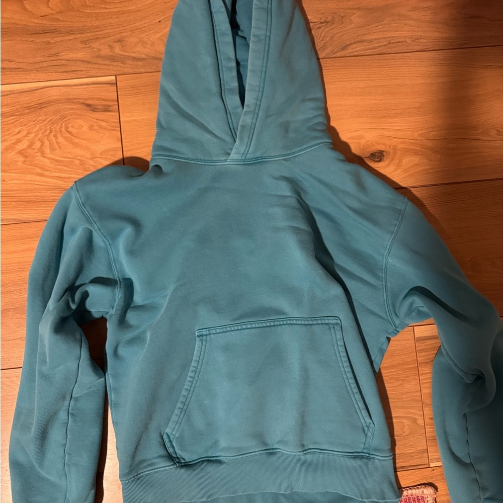 TNA Cozy Teal Sweatfleece Hoodie